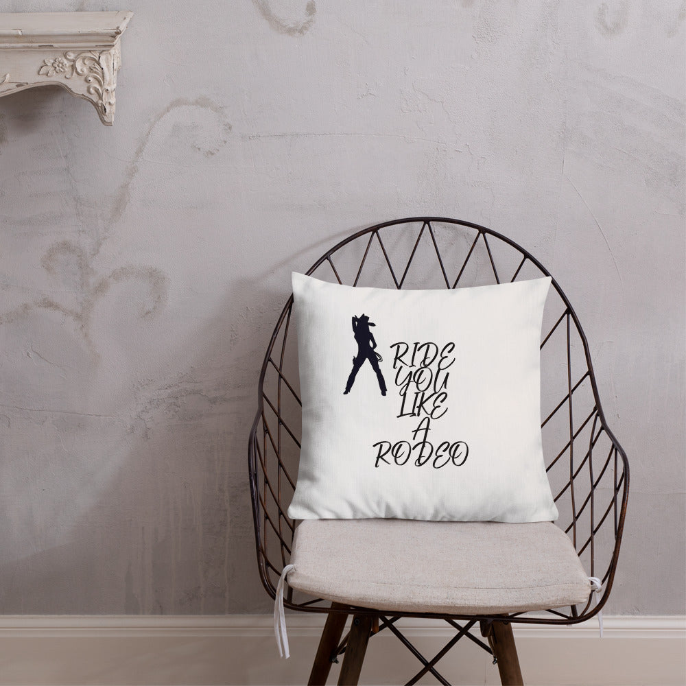 BILTWEAR Cowgirl Rodeo Premium Pillow