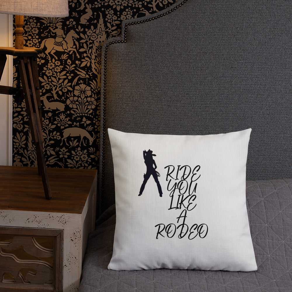BILTWEAR Cowgirl Rodeo Premium Pillow