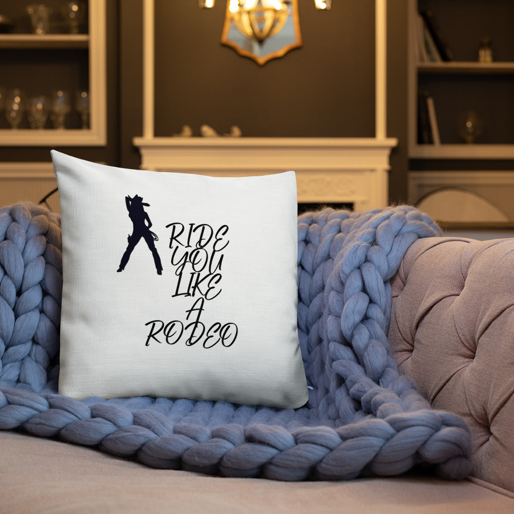 BILTWEAR Cowgirl Rodeo Premium Pillow