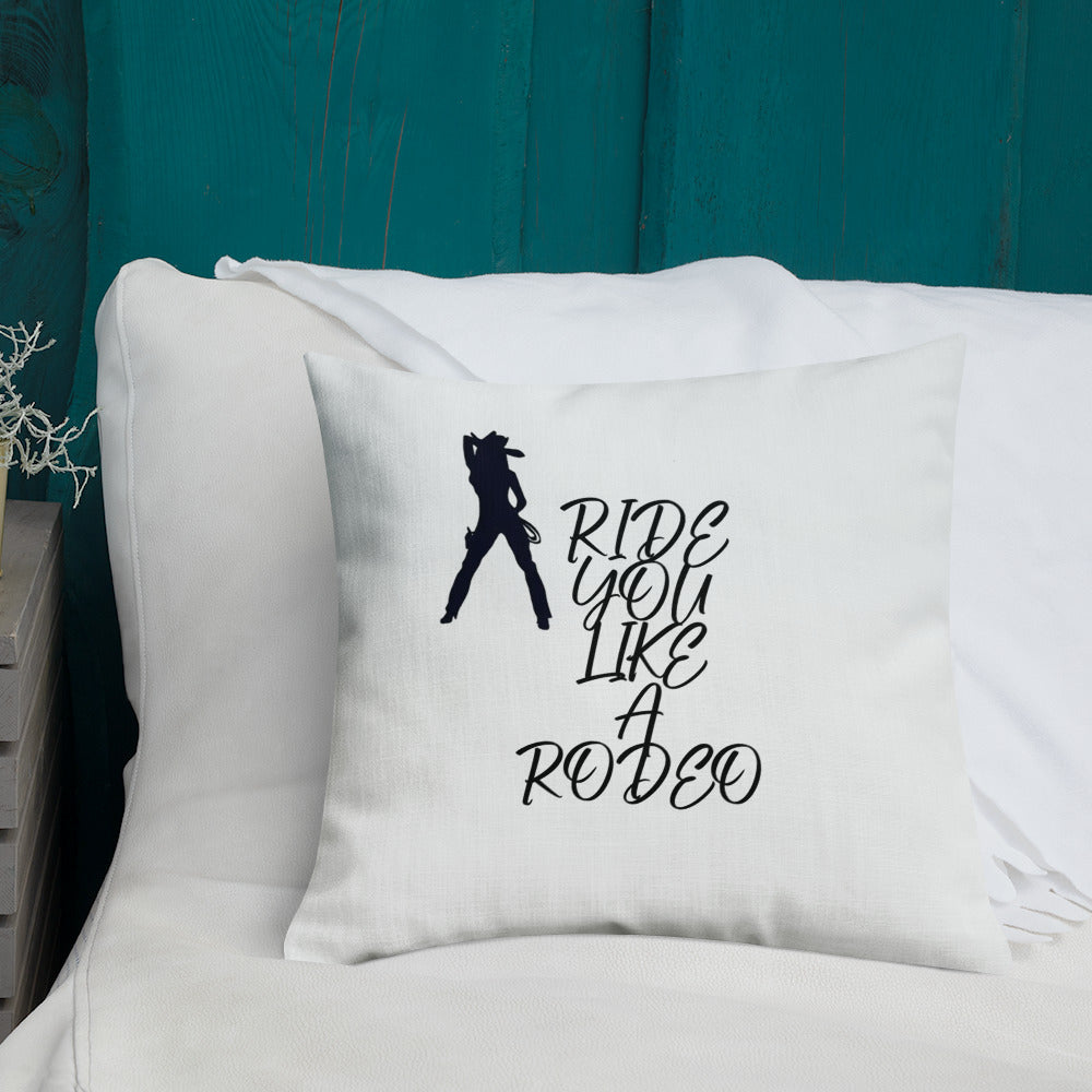 BILTWEAR Cowgirl Rodeo Premium Pillow