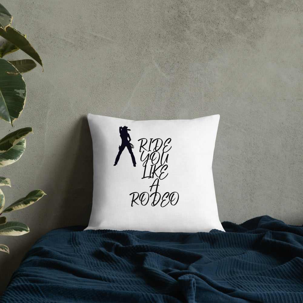 BILTWEAR Cowgirl Rodeo Premium Pillow