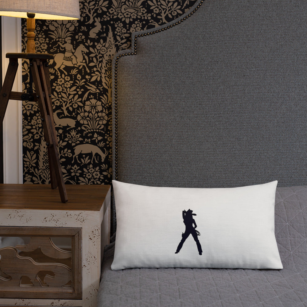 BILTWEAR Cowgirl Rodeo Premium Pillow