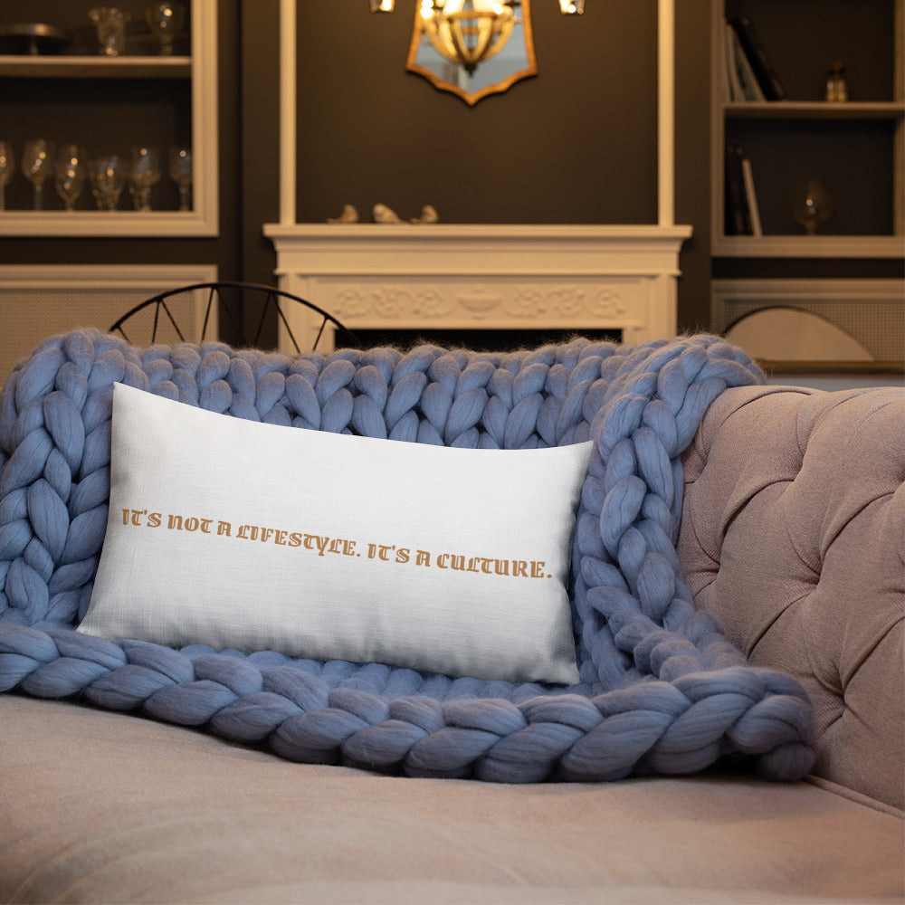 BURN GANG Multi Logo Premium Pillow