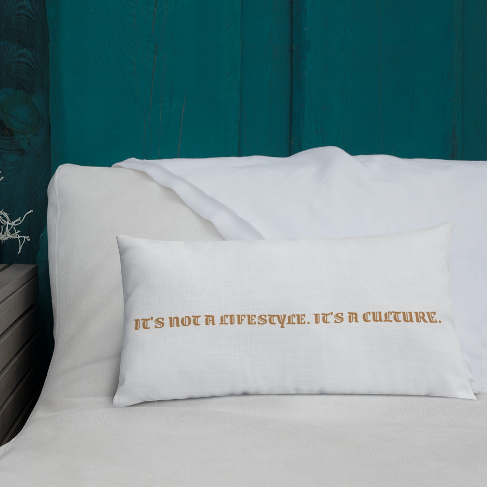 BURN GANG Multi Logo Premium Pillow