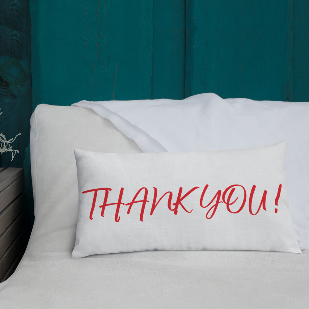 BILTWEAR Juicy Red Lips Premium Pillow