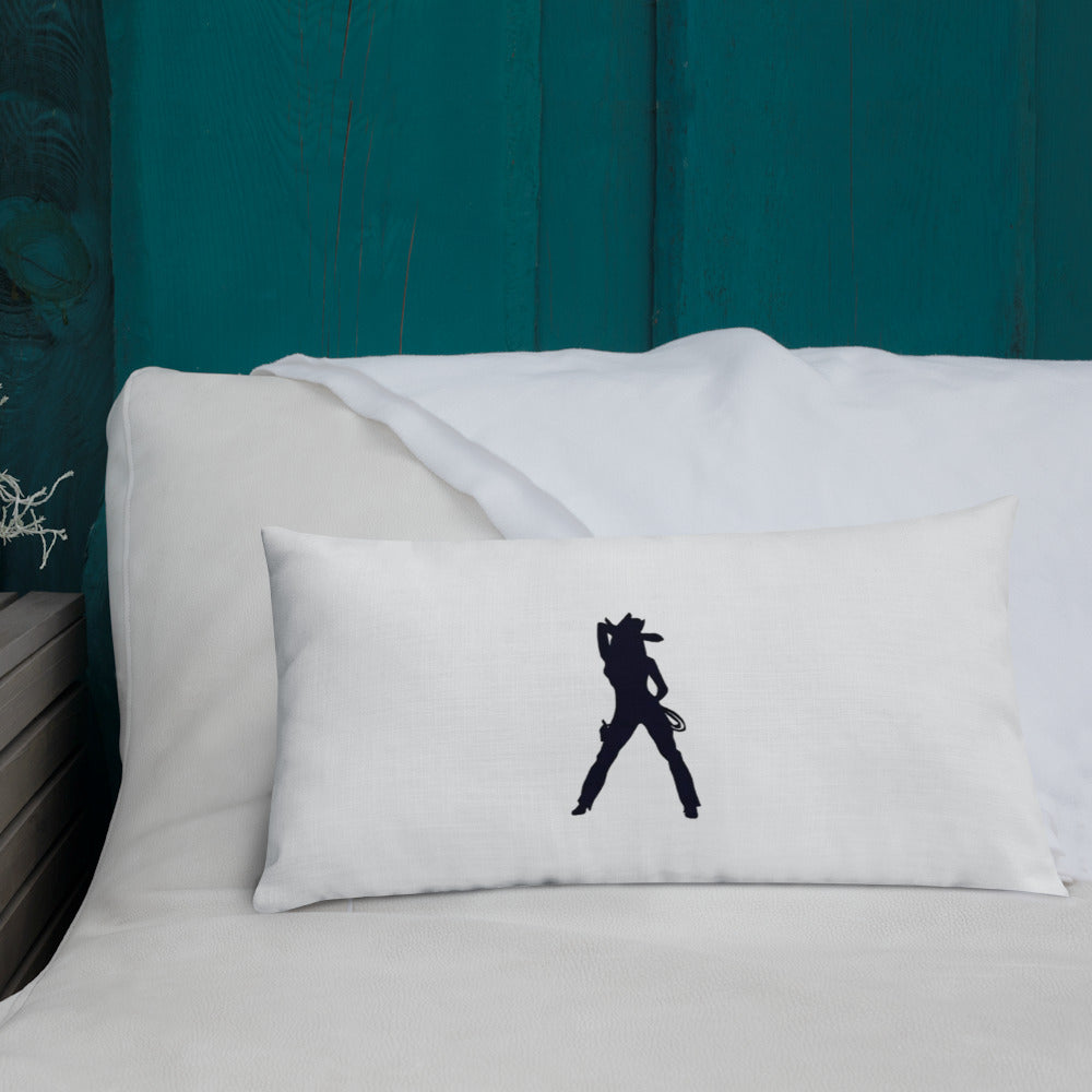 BILTWEAR Cowgirl Rodeo Premium Pillow