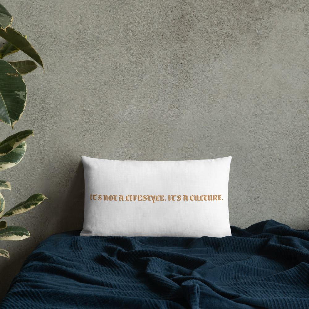 BURN GANG Multi Logo Premium Pillow