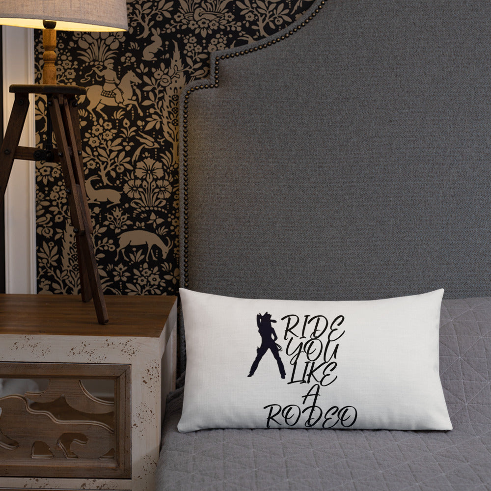 BILTWEAR Cowgirl Rodeo Premium Pillow