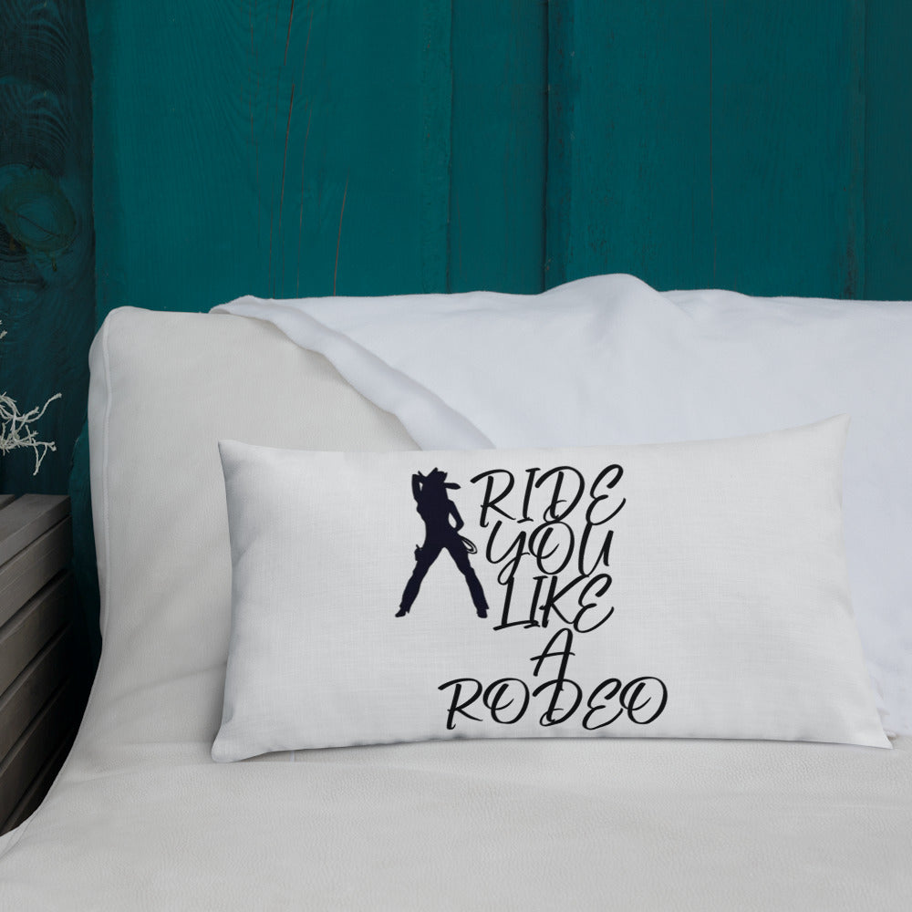 BILTWEAR Cowgirl Rodeo Premium Pillow