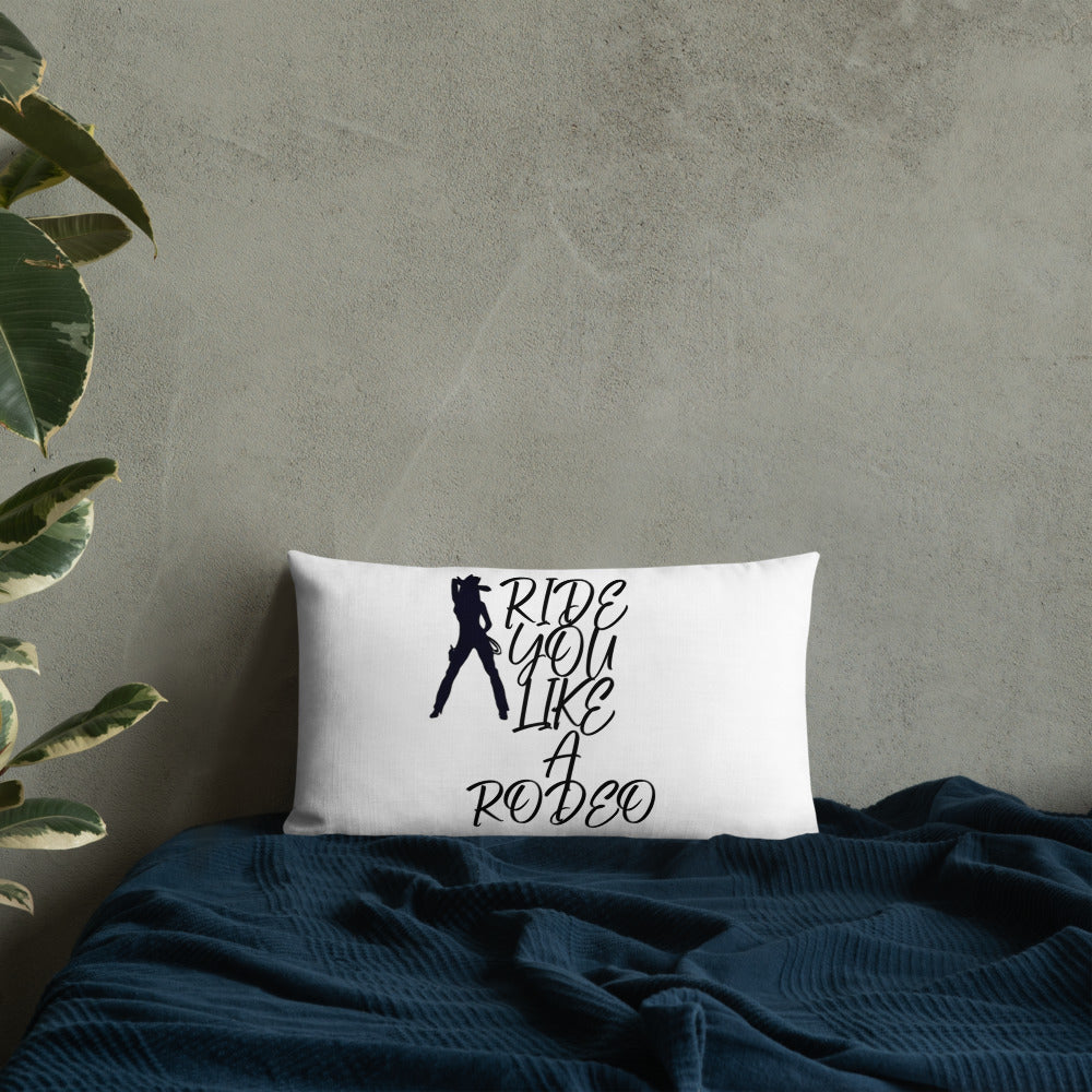 BILTWEAR Cowgirl Rodeo Premium Pillow