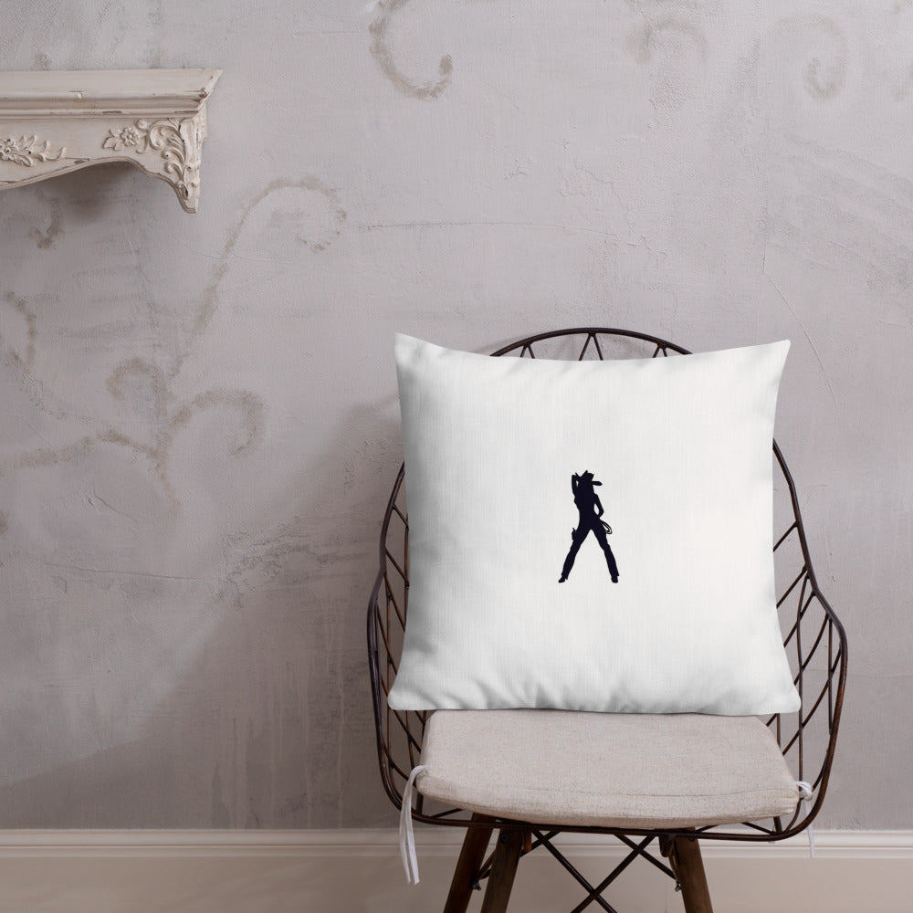 BILTWEAR Cowgirl Rodeo Premium Pillow