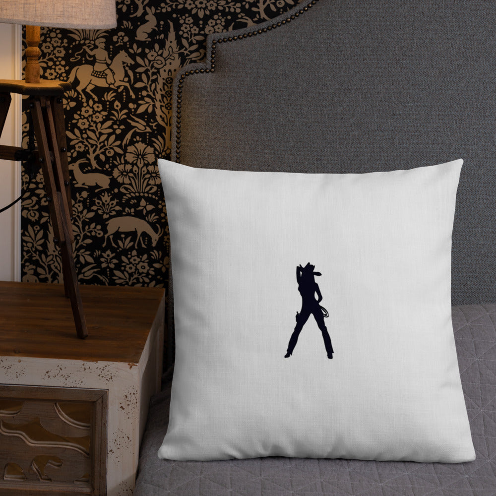 BILTWEAR Cowgirl Rodeo Premium Pillow