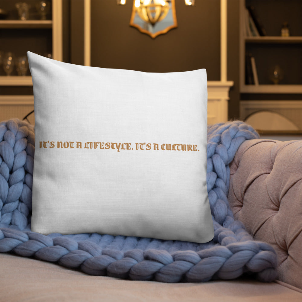 BURN GANG Multi Logo Premium Pillow