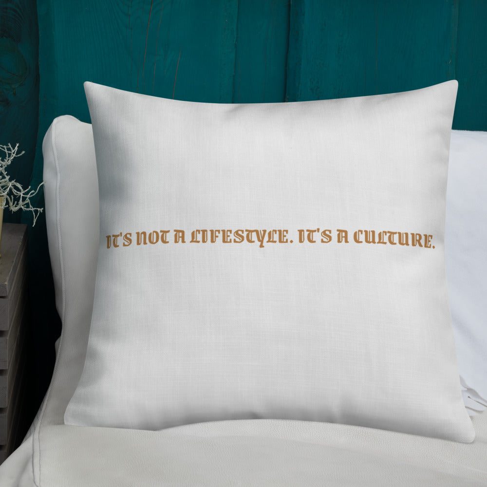 BURN GANG Multi Logo Premium Pillow