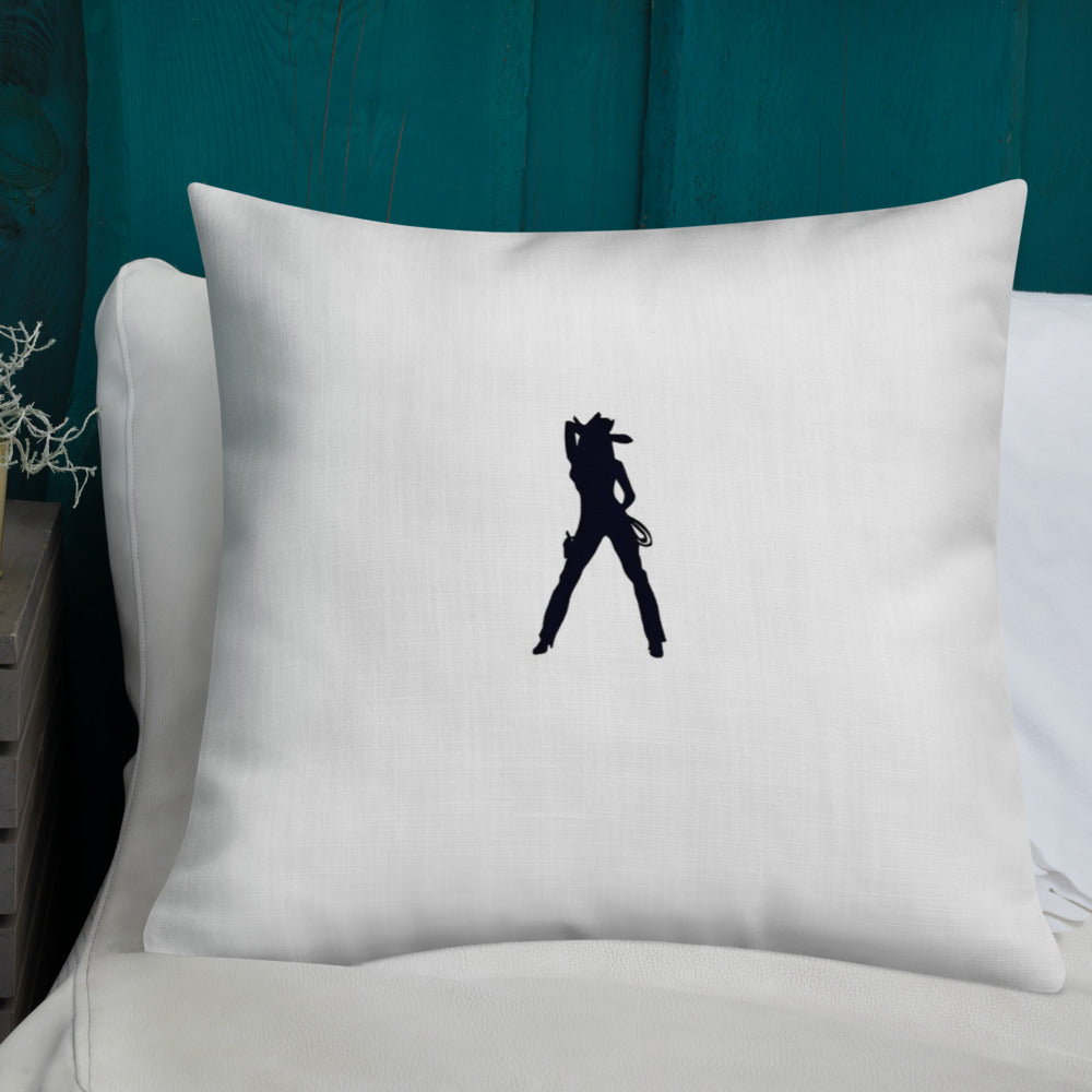 BILTWEAR Cowgirl Rodeo Premium Pillow