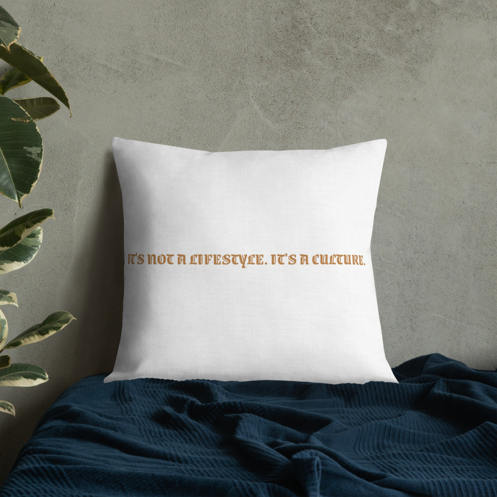 BURN GANG Multi Logo Premium Pillow