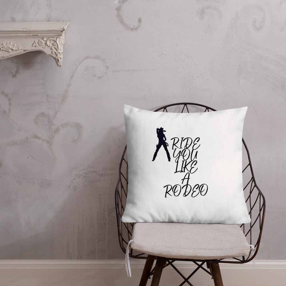 BILTWEAR Cowgirl Rodeo Premium Pillow