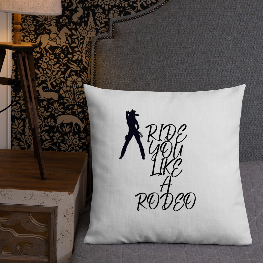BILTWEAR Cowgirl Rodeo Premium Pillow