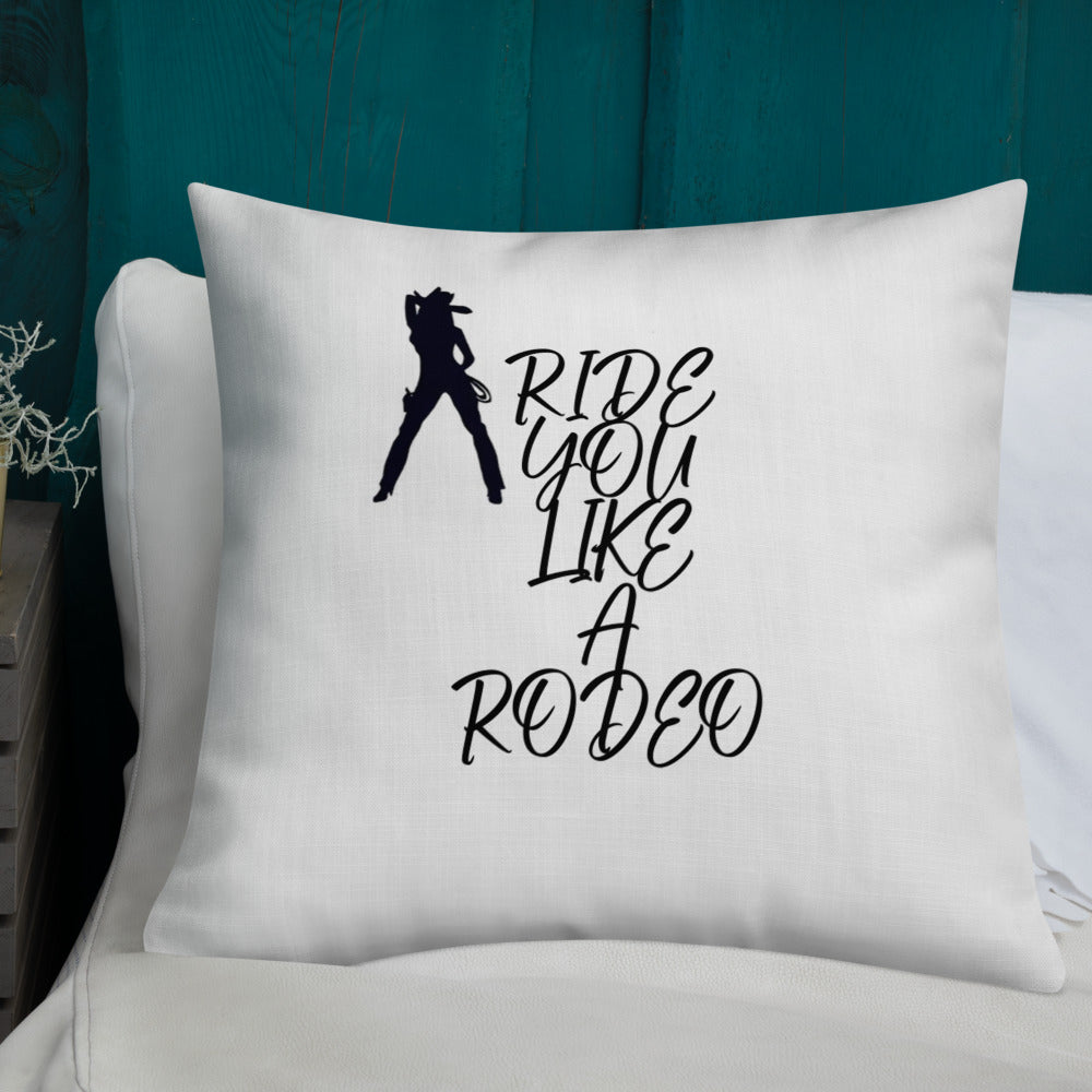 BILTWEAR Cowgirl Rodeo Premium Pillow