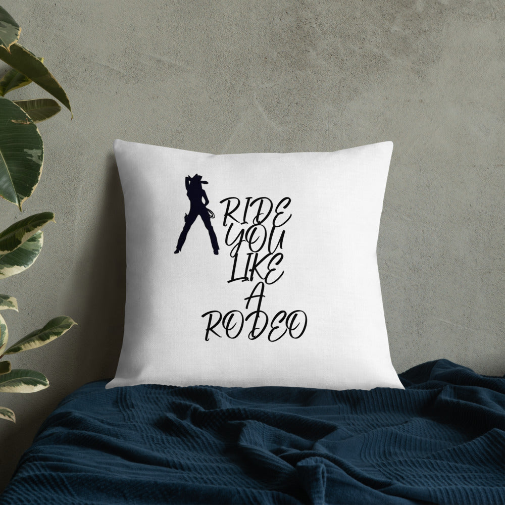 BILTWEAR Cowgirl Rodeo Premium Pillow