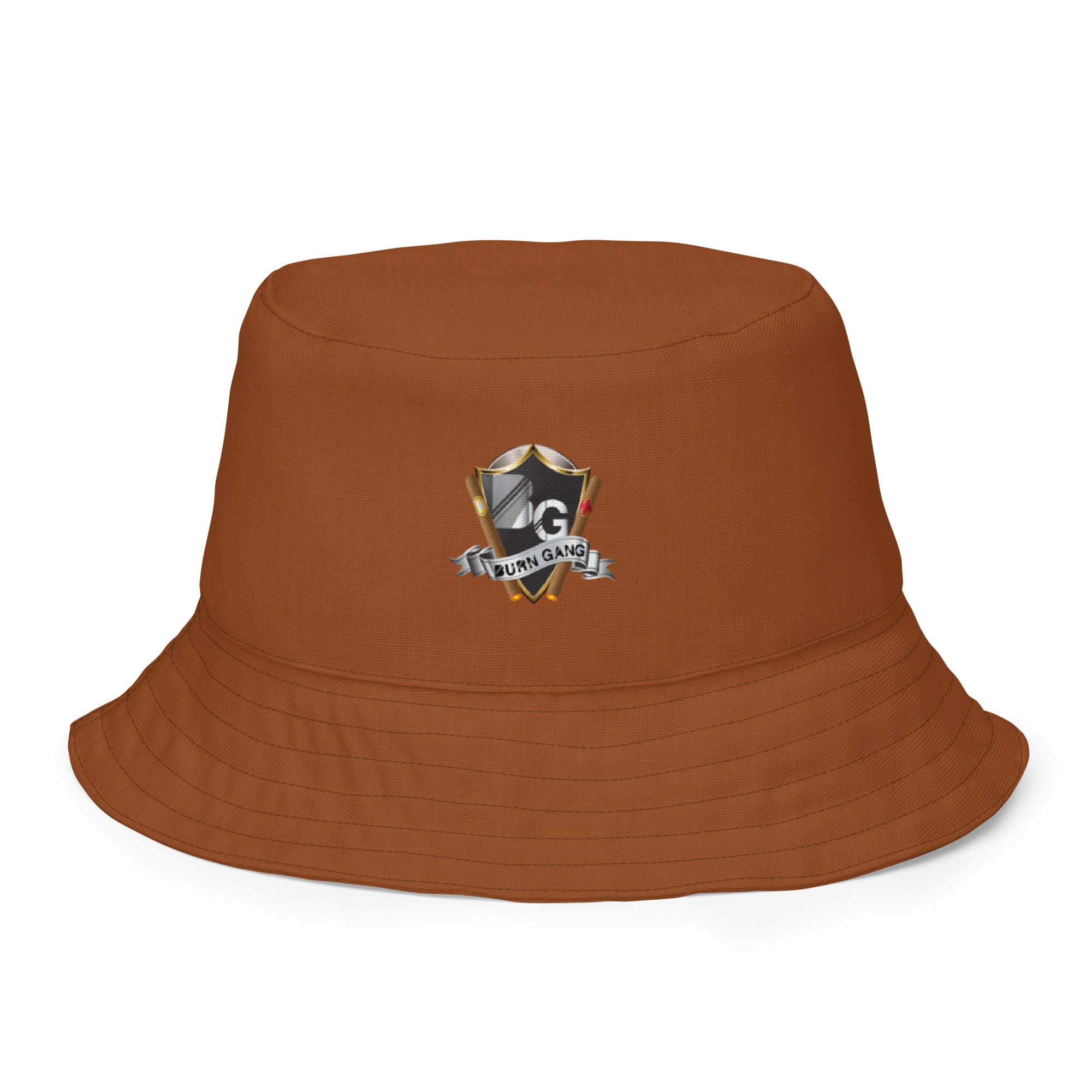 BURN GANG WOLF Reversible bucket hat