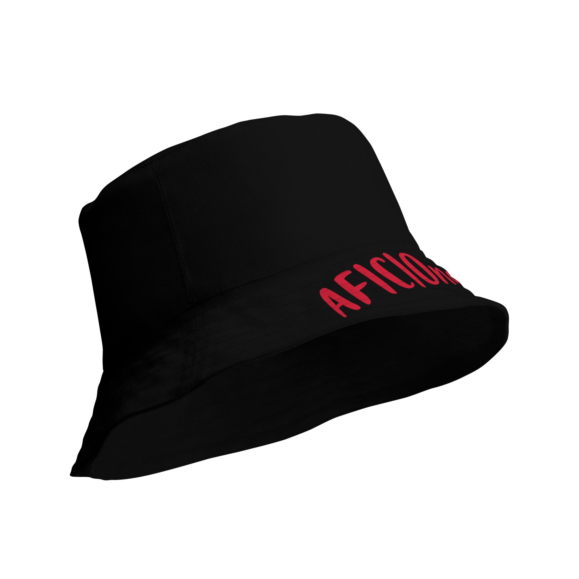 AFICIOnaNa Cigar Red Juicy Lip Reversible bucket hat
