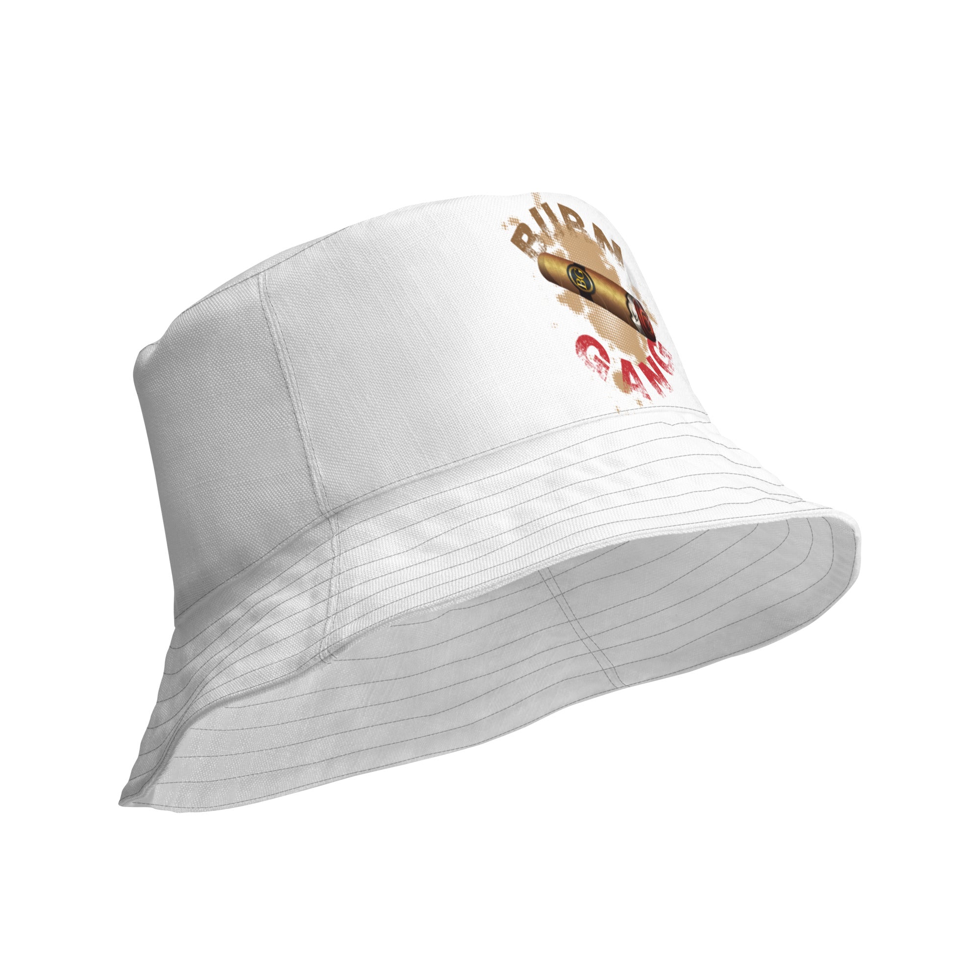 BURN GANG 3 Reversible bucket hat