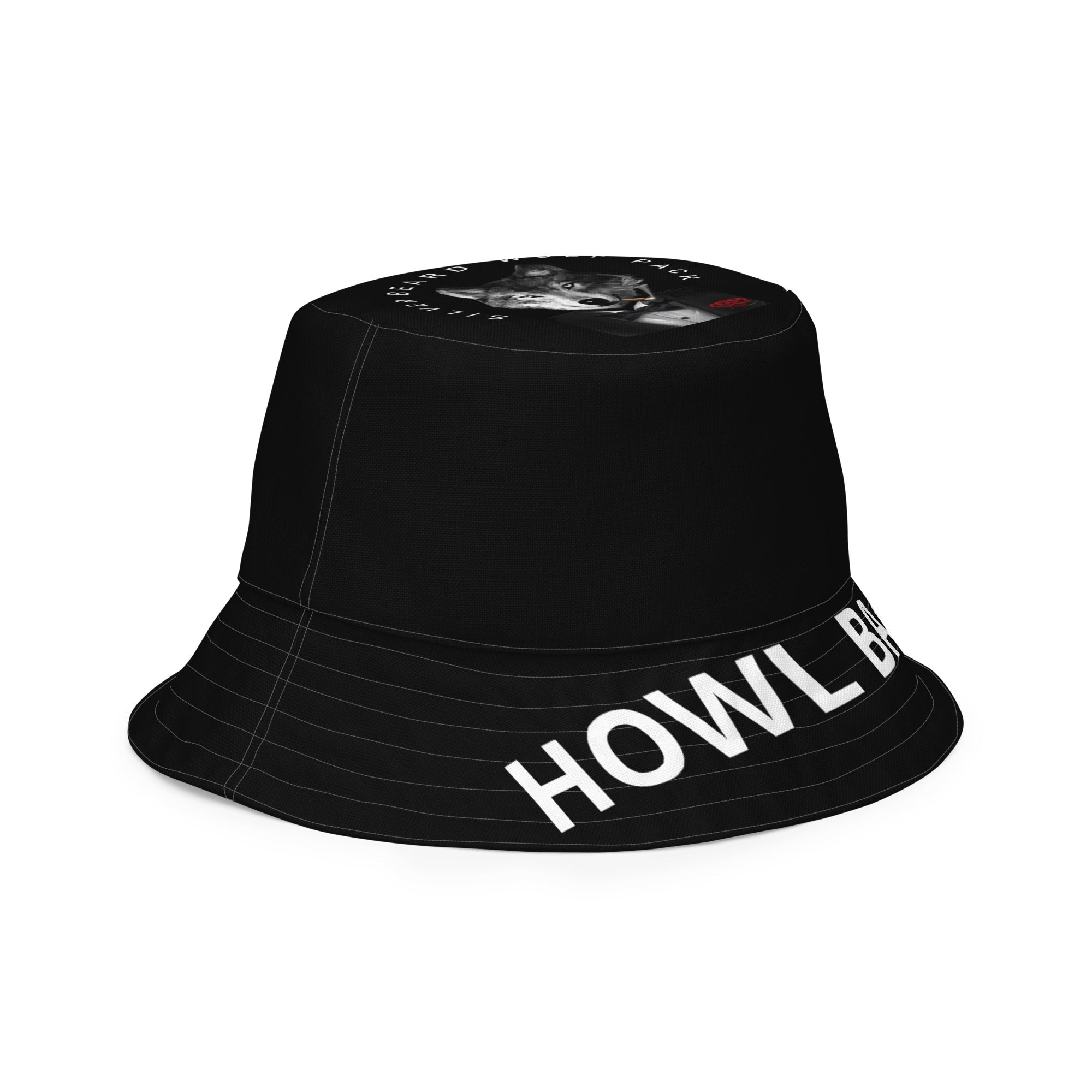 BILTWEAR SILVER BEARD WOLF PACK Reversible bucket hat