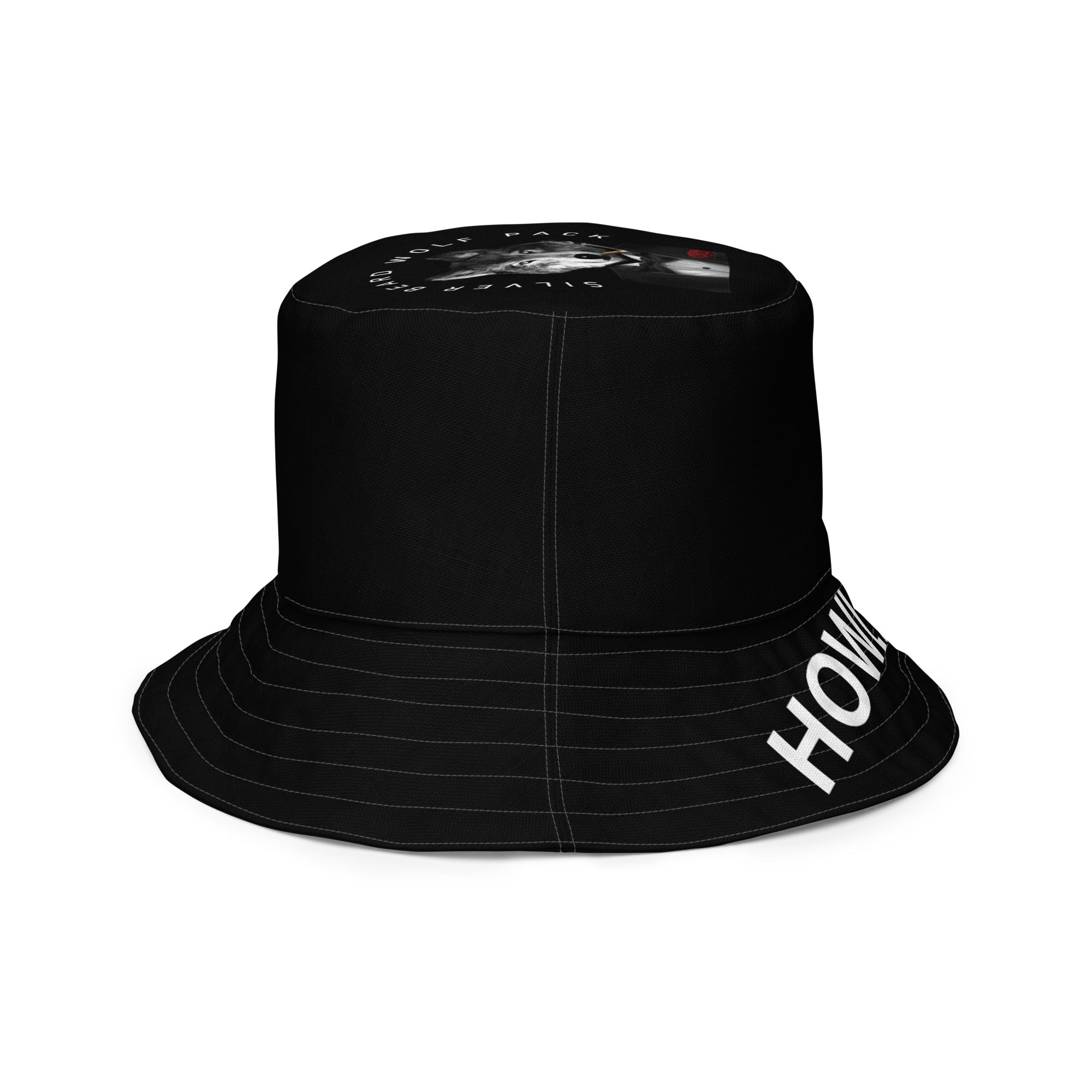 BILTWEAR SILVER BEARD WOLF PACK Reversible bucket hat