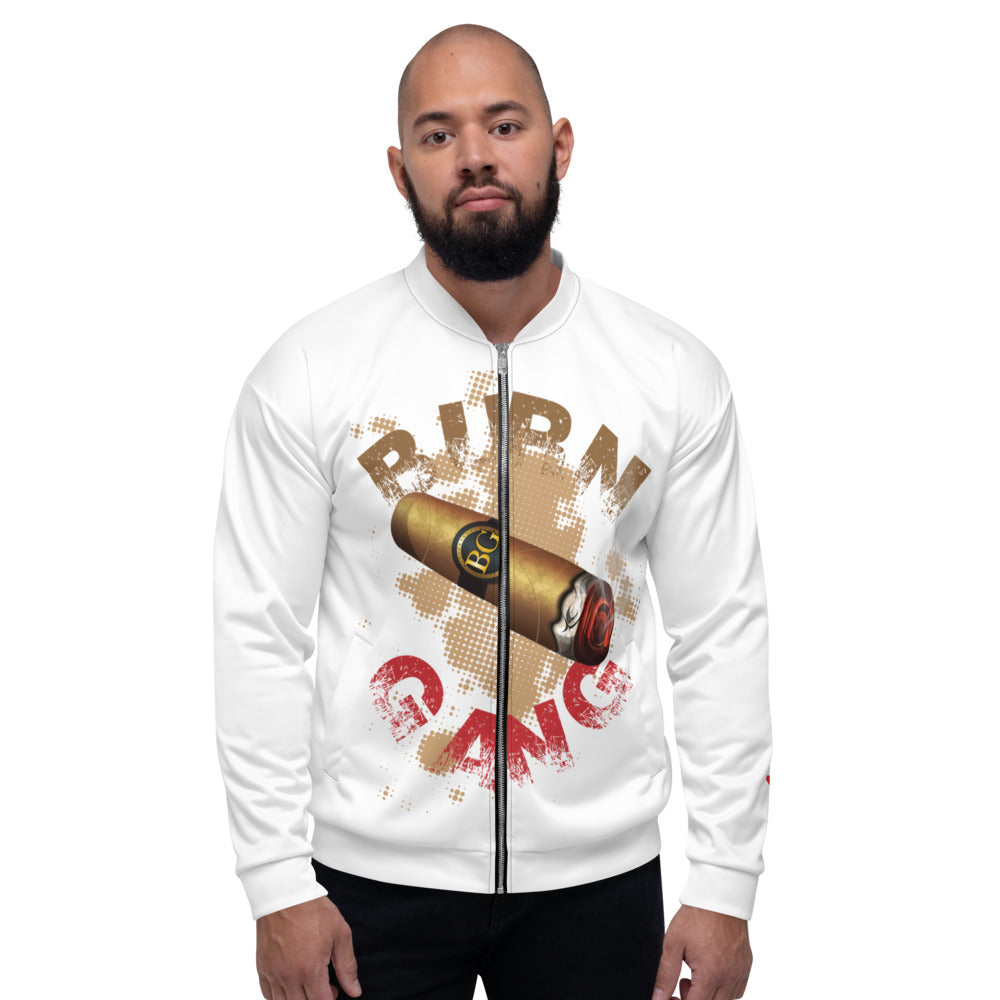 BURN GANG Oversized Cigar Unisex Bomber Jacket