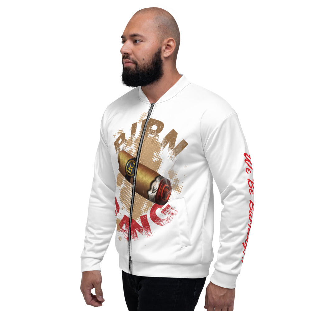 BURN GANG Oversized Cigar Unisex Bomber Jacket