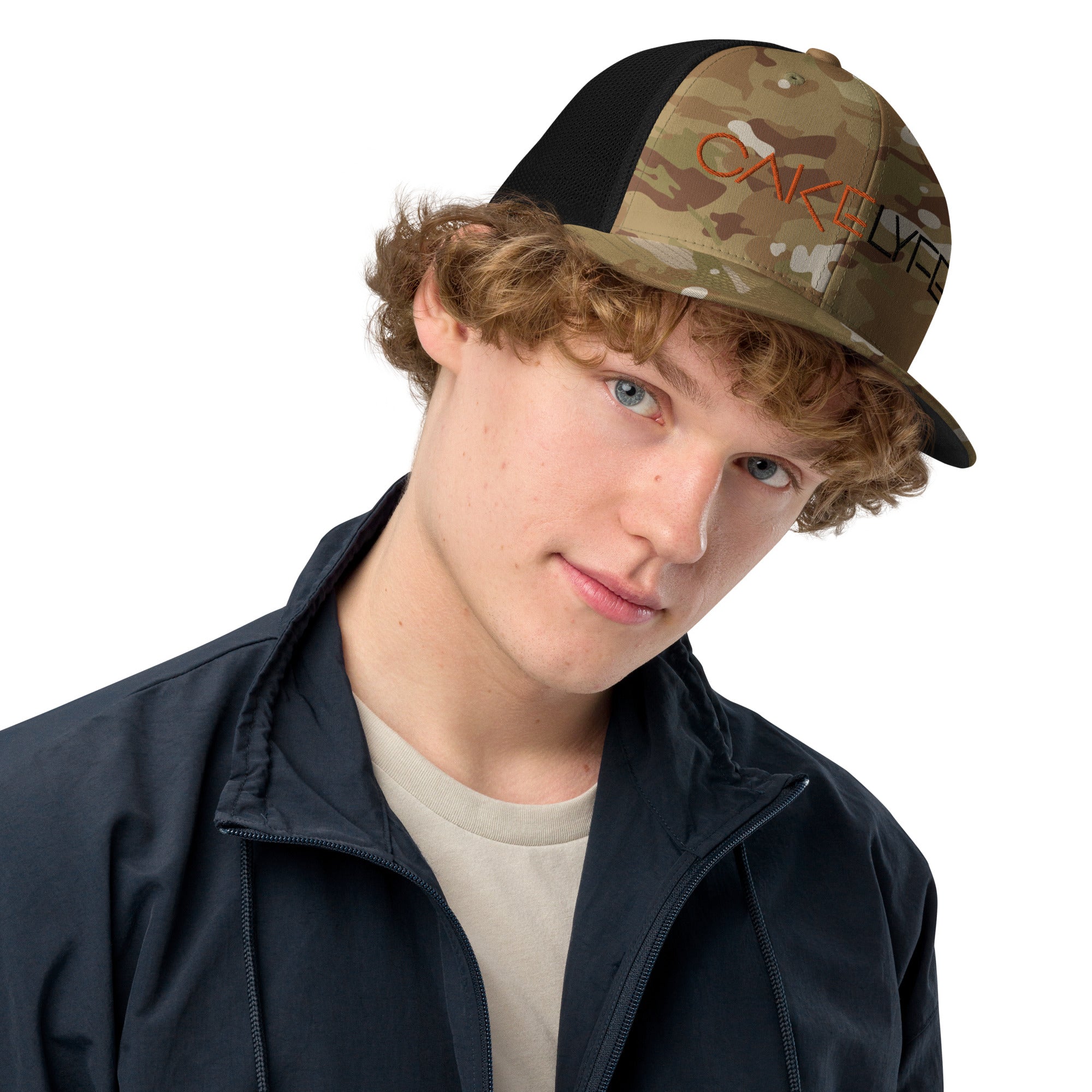 CAKELYFE Closed-back trucker cap