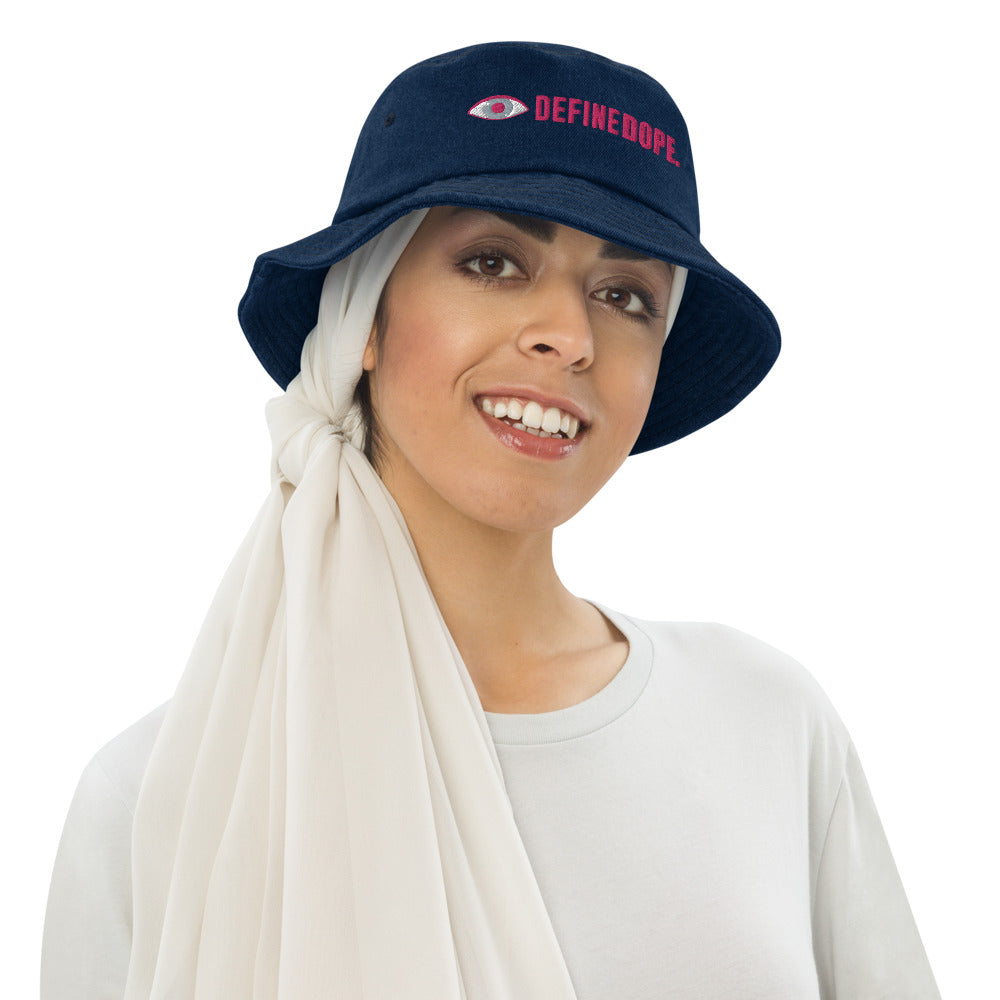 I Define Dope Denim bucket hat