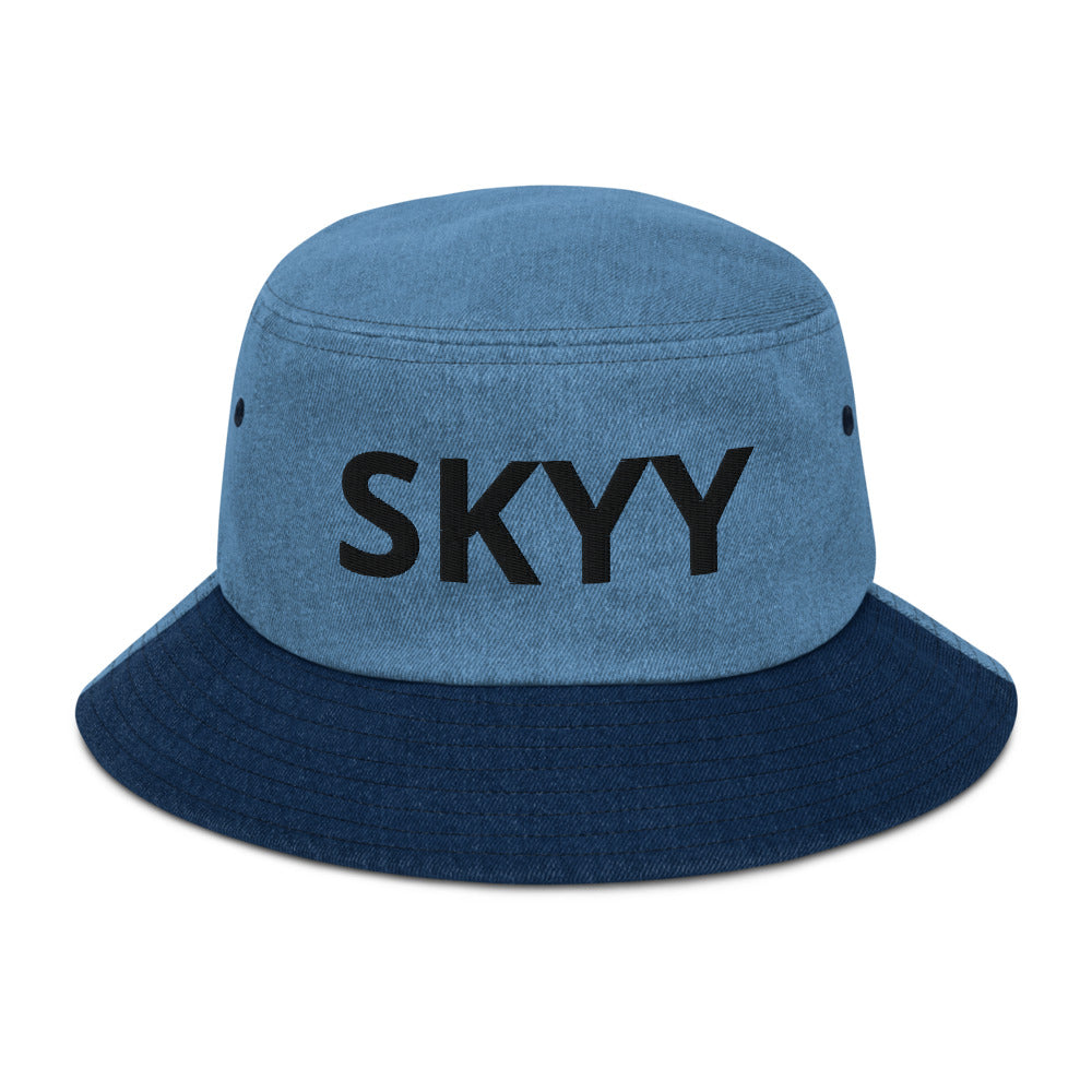 Skyy Denim bucket hat