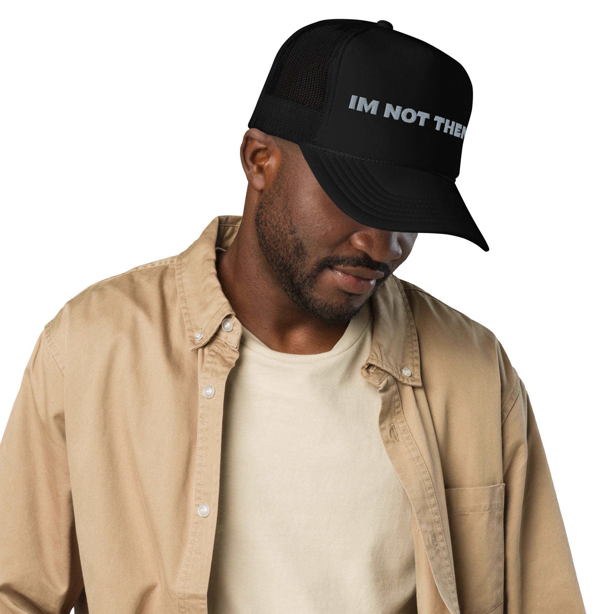 BILTWEAR IM NOT THEM Foam trucker hat