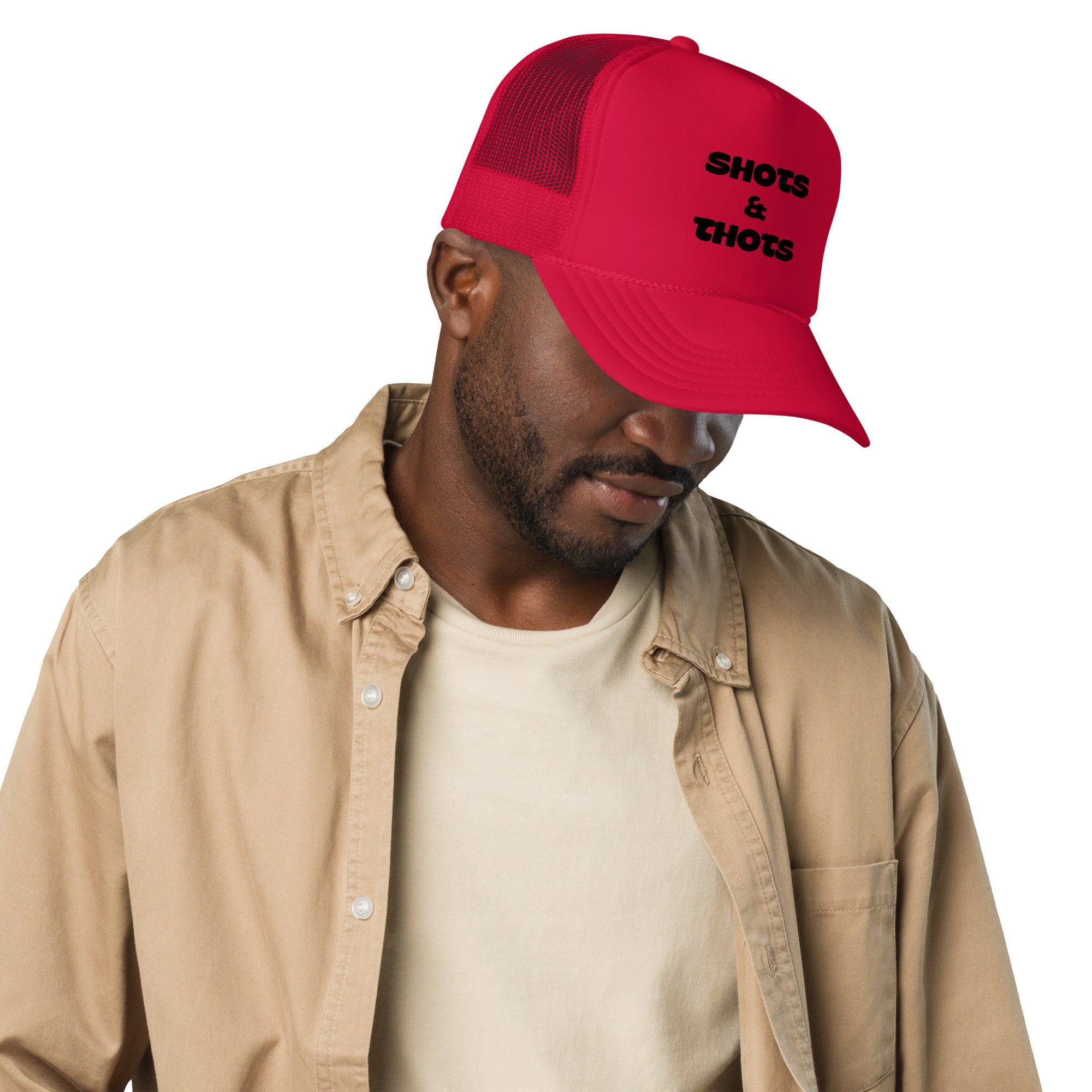 BILTWEAR SHOTS & THOTS Foam trucker hat