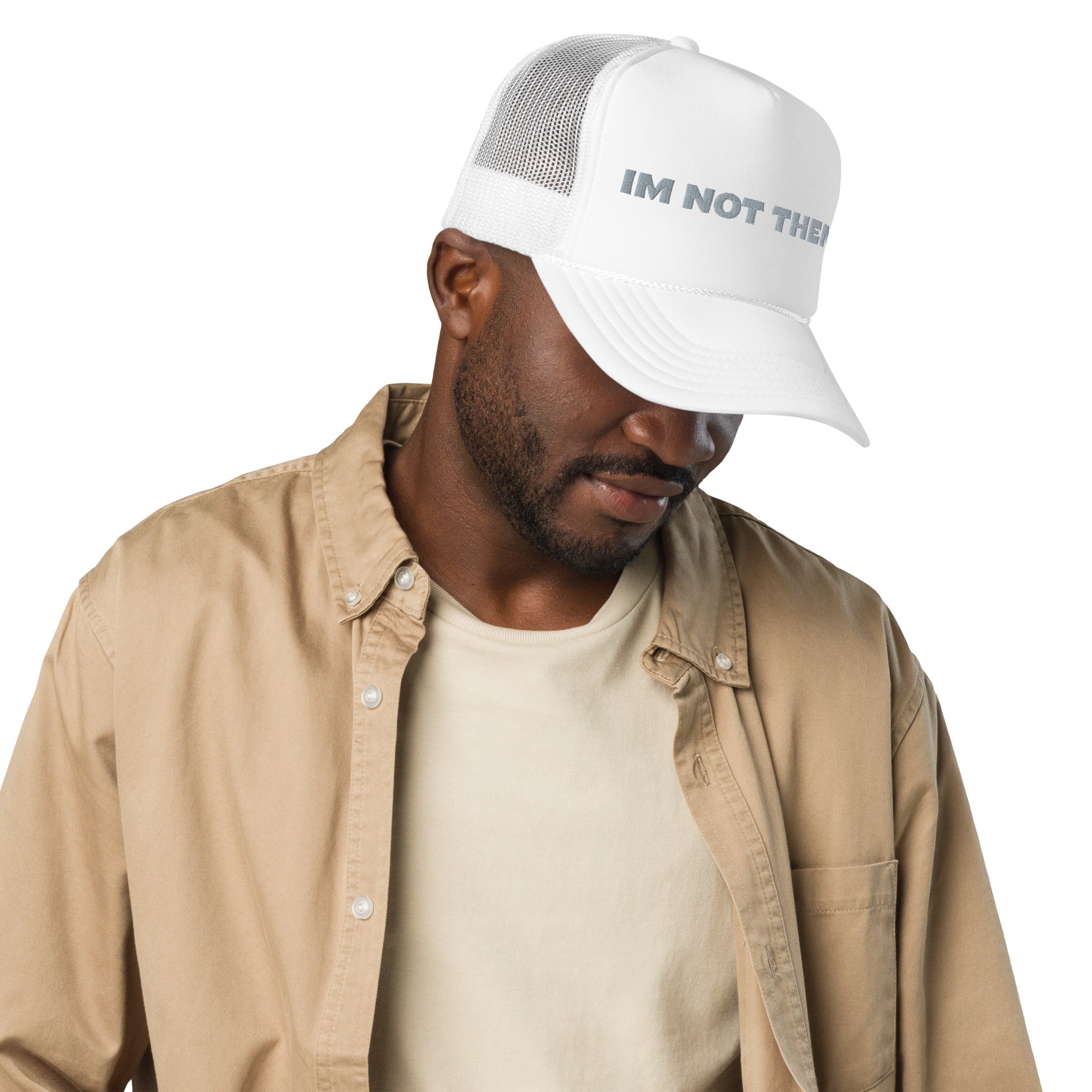 BILTWEAR IM NOT THEM Foam trucker hat