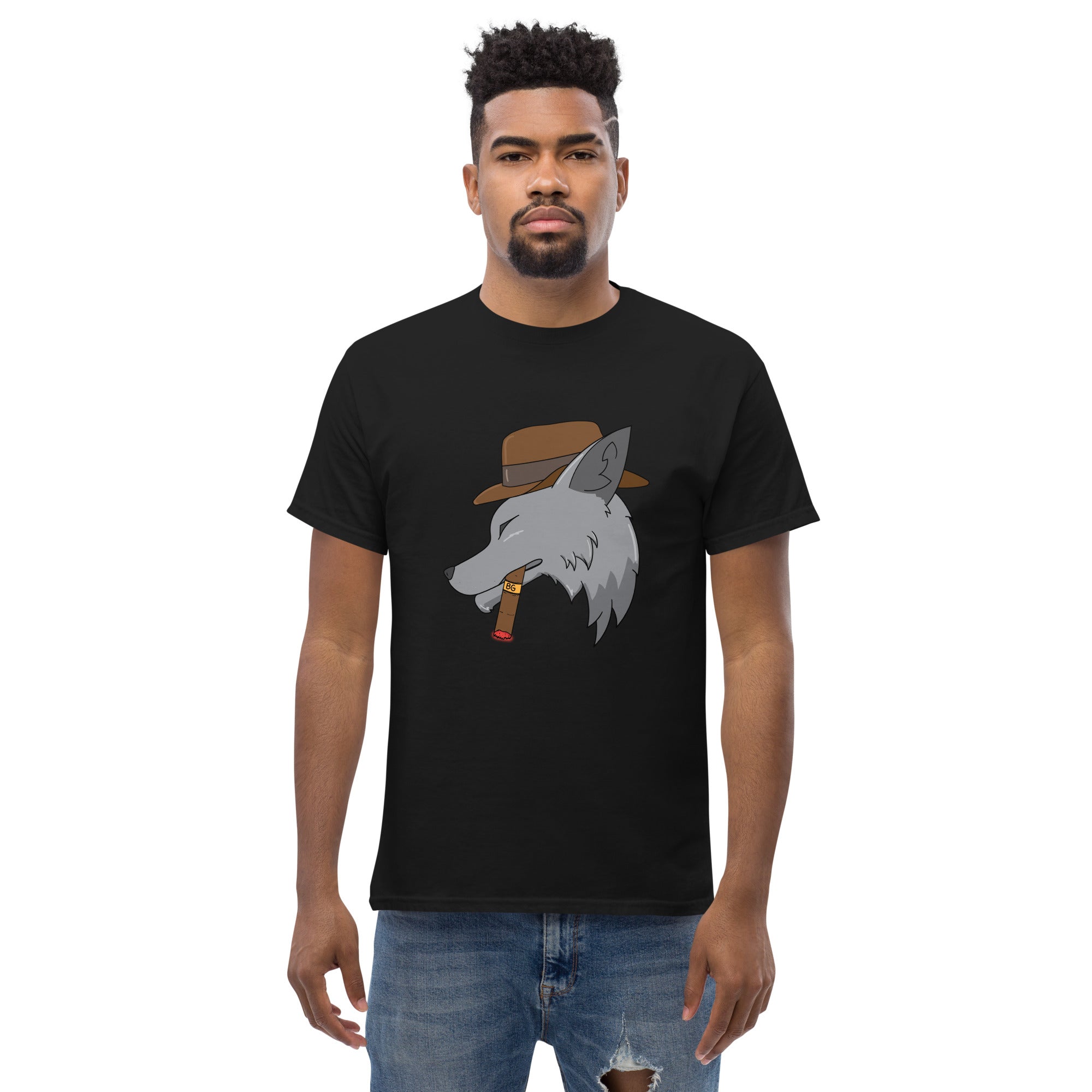 BURN GANG Wolf Men's classic tee