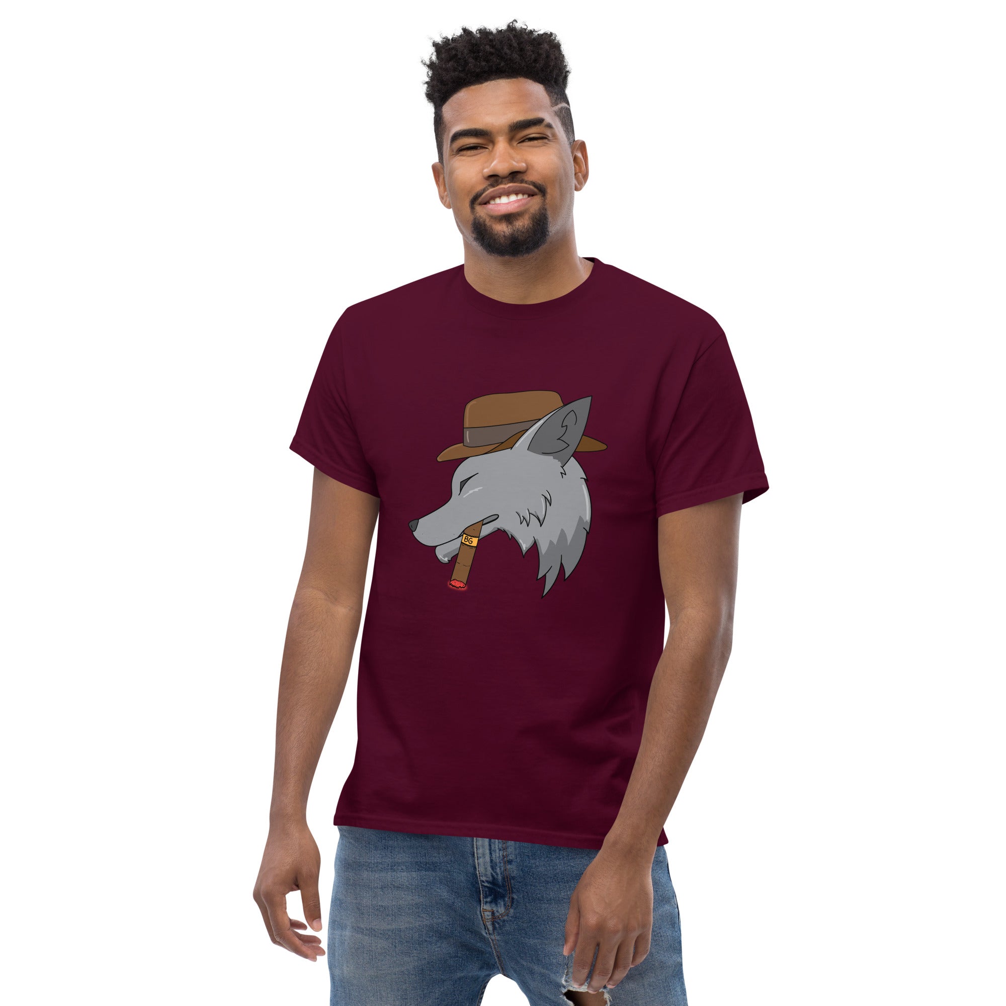 BURN GANG Wolf Men's classic tee