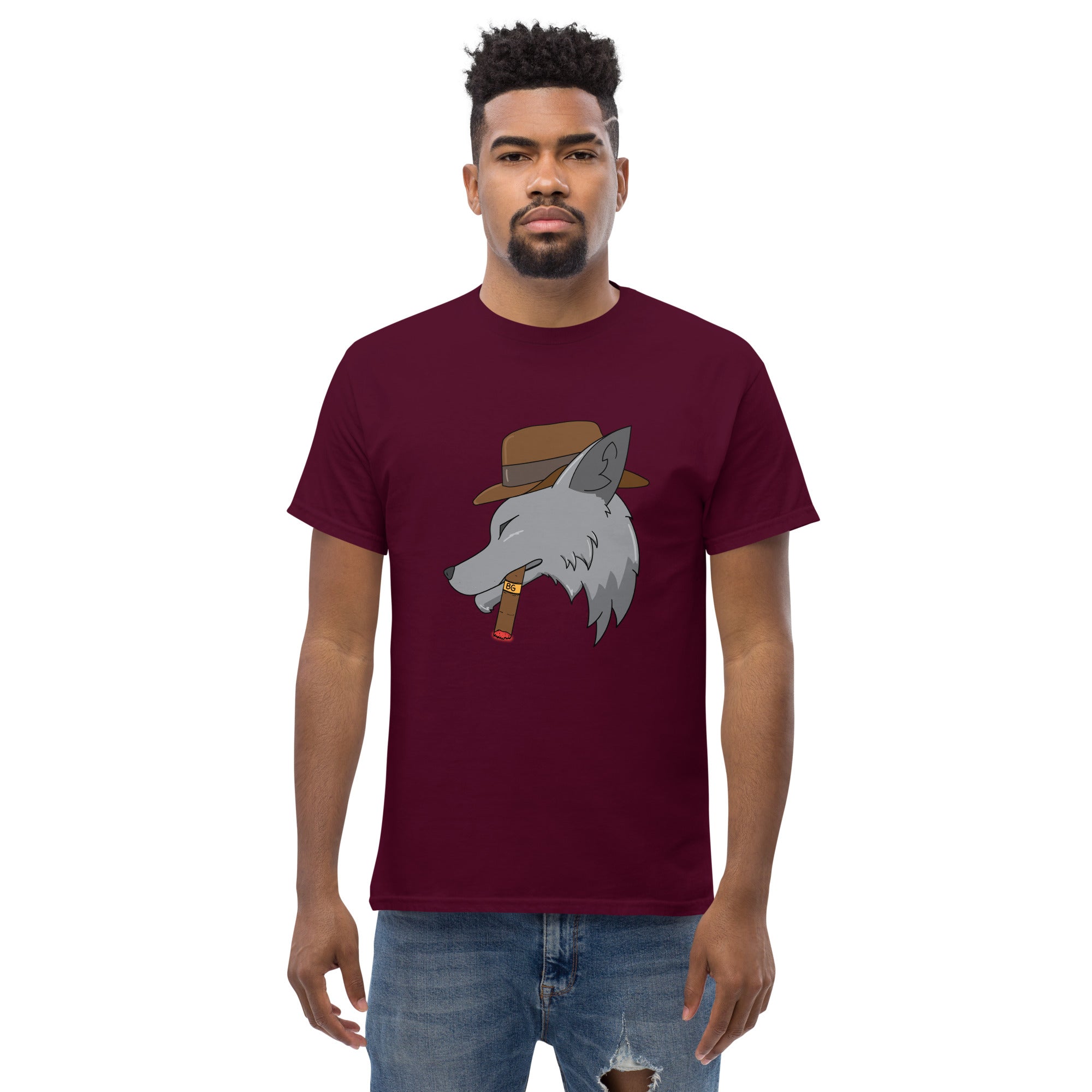 BURN GANG Wolf Men's classic tee
