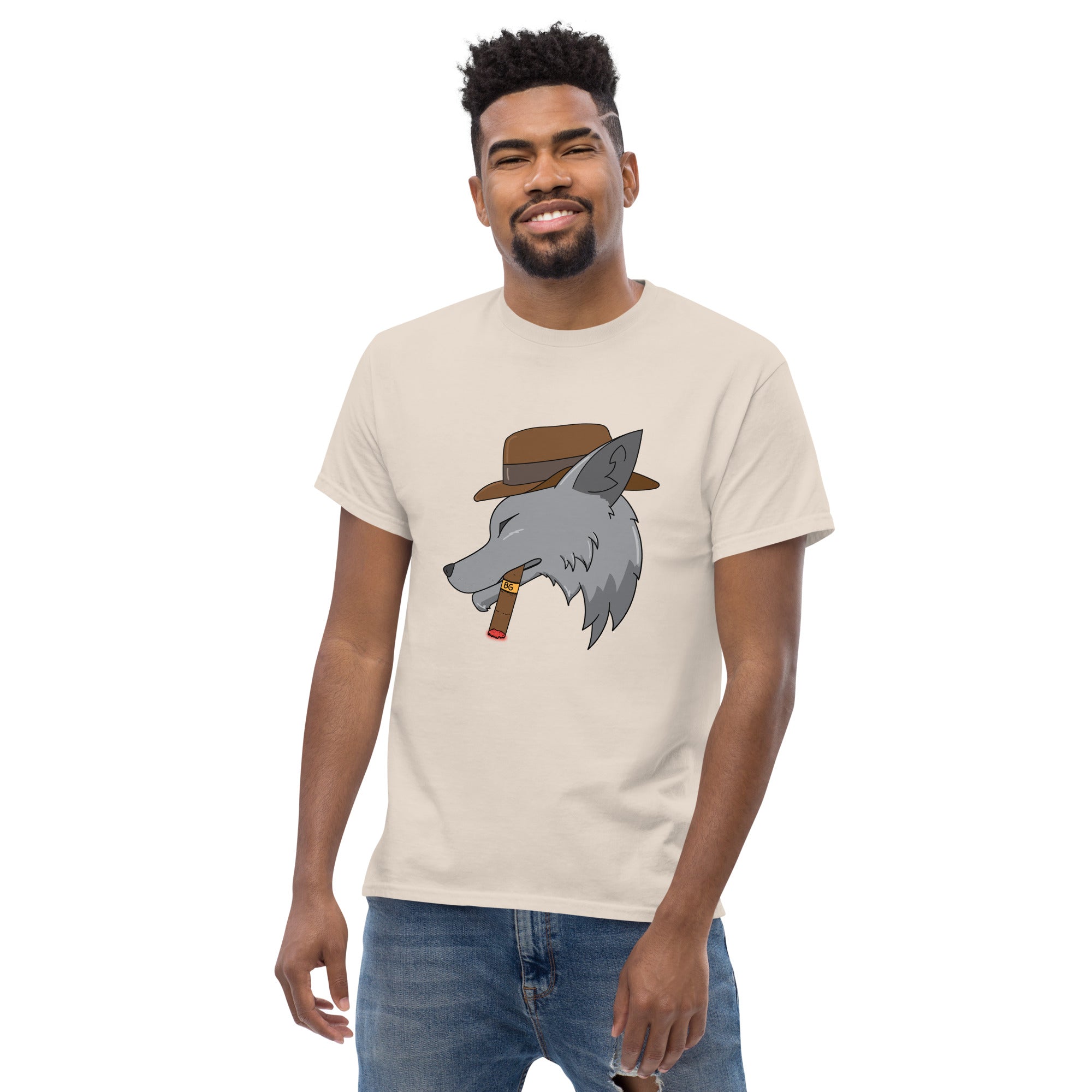 BURN GANG Wolf Men's classic tee