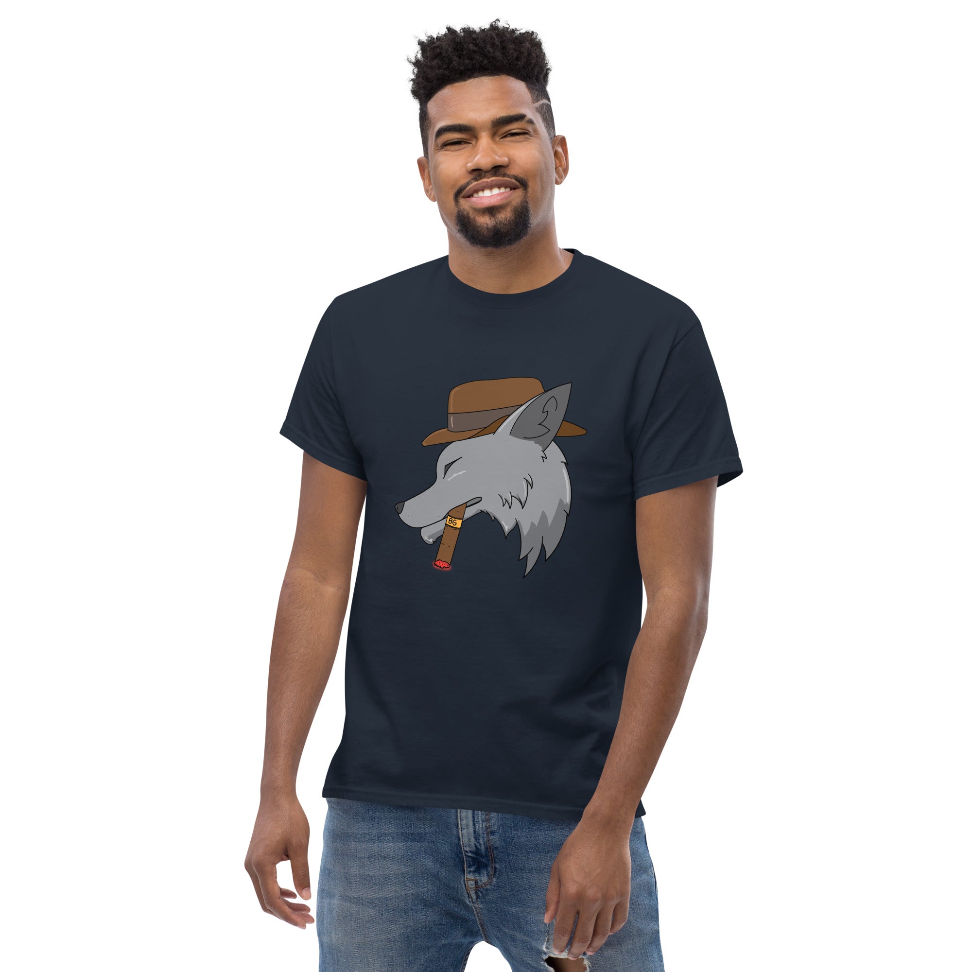 BURN GANG Wolf Men's classic tee