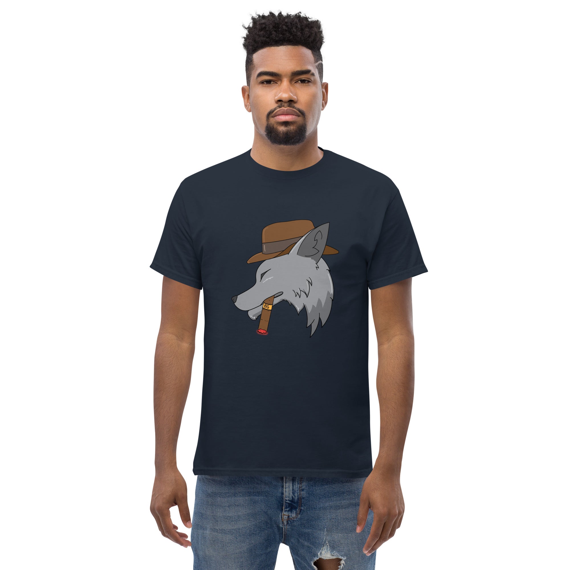 BURN GANG Wolf Men's classic tee