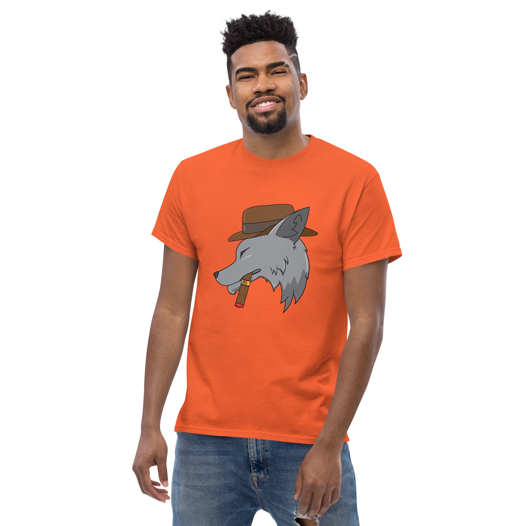 BURN GANG Wolf Men's classic tee