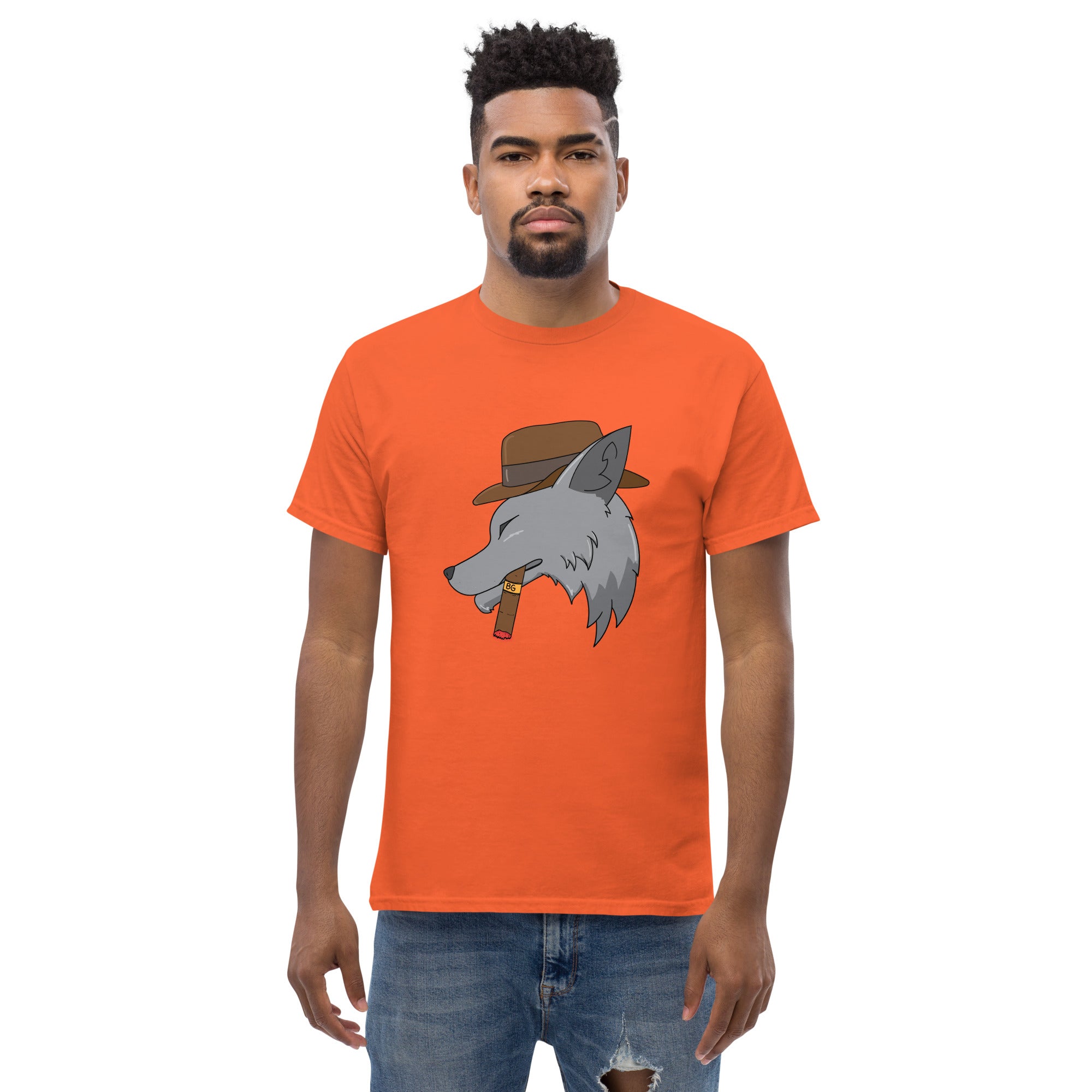 BURN GANG Wolf Men's classic tee