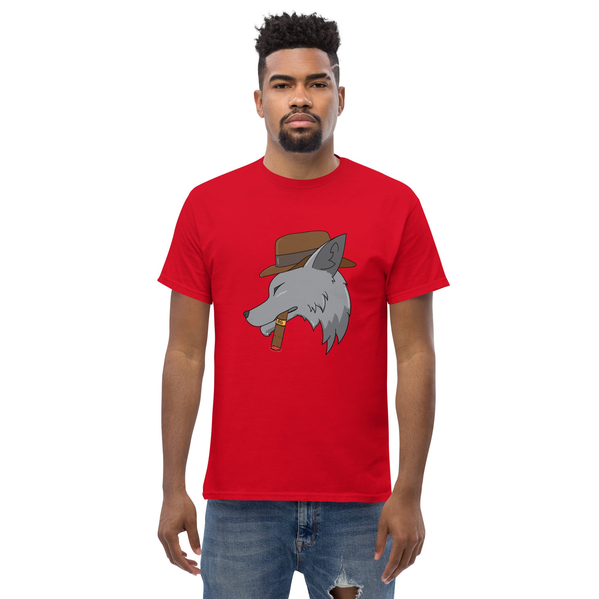 BURN GANG Wolf Men's classic tee