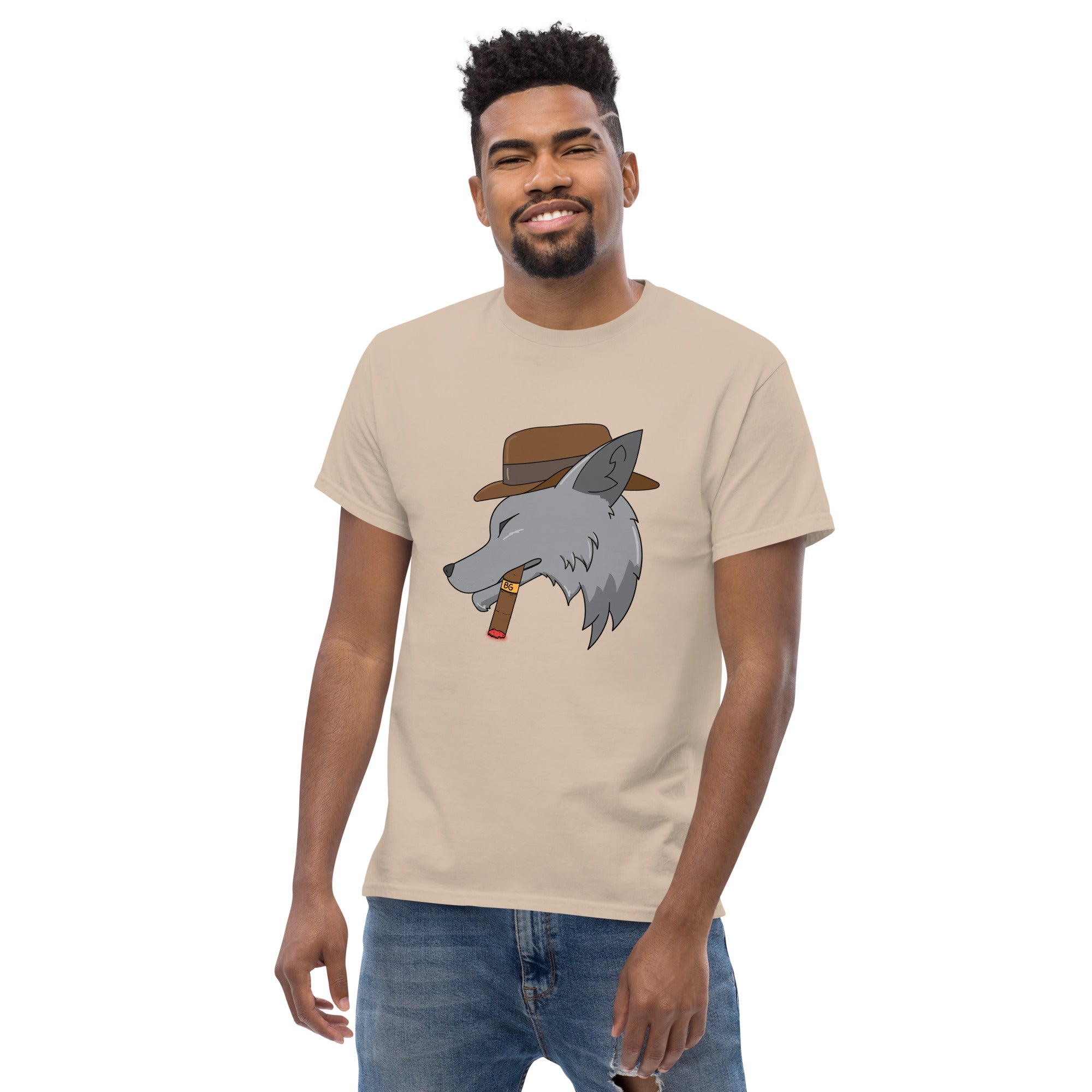BURN GANG Wolf Men's classic tee