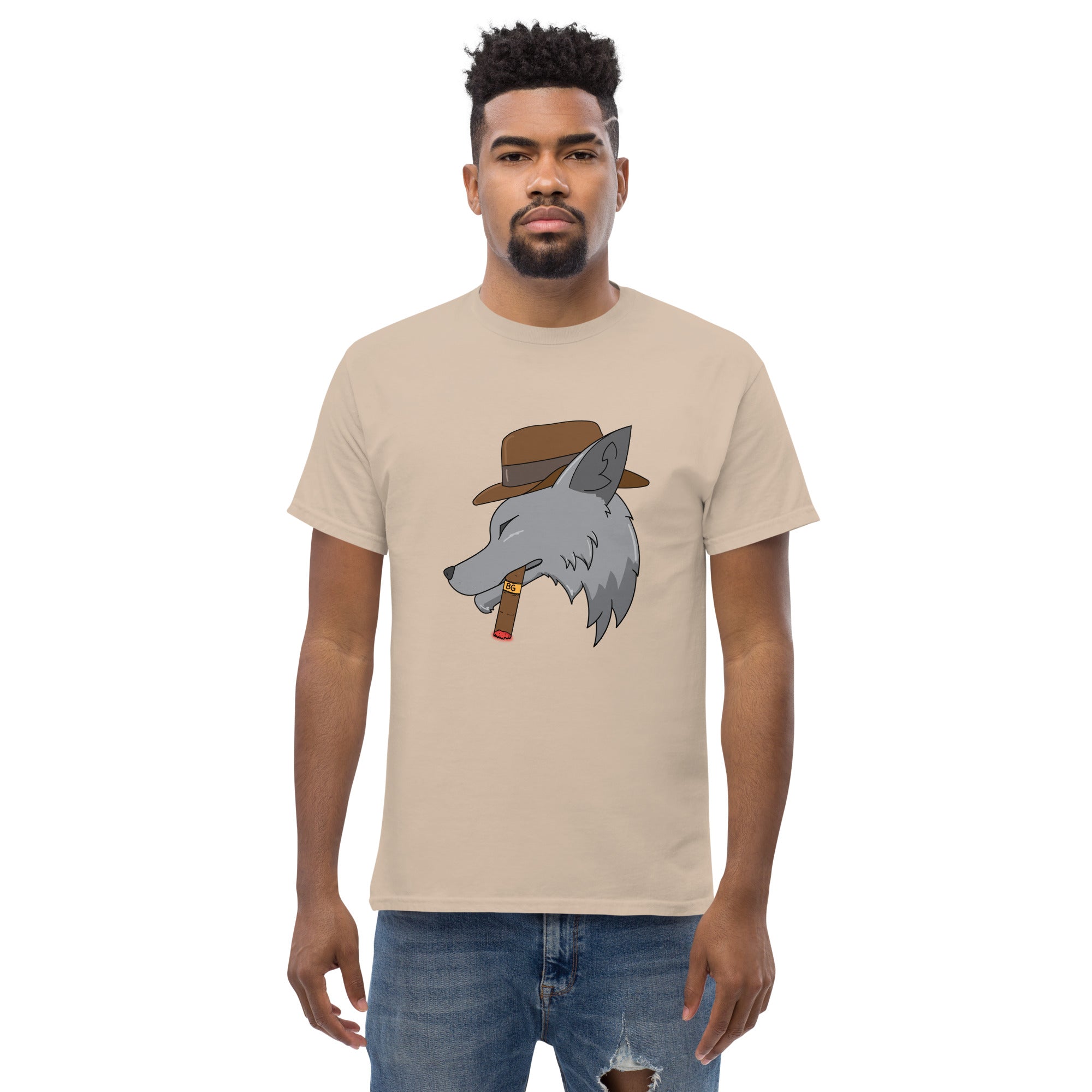 BURN GANG Wolf Men's classic tee
