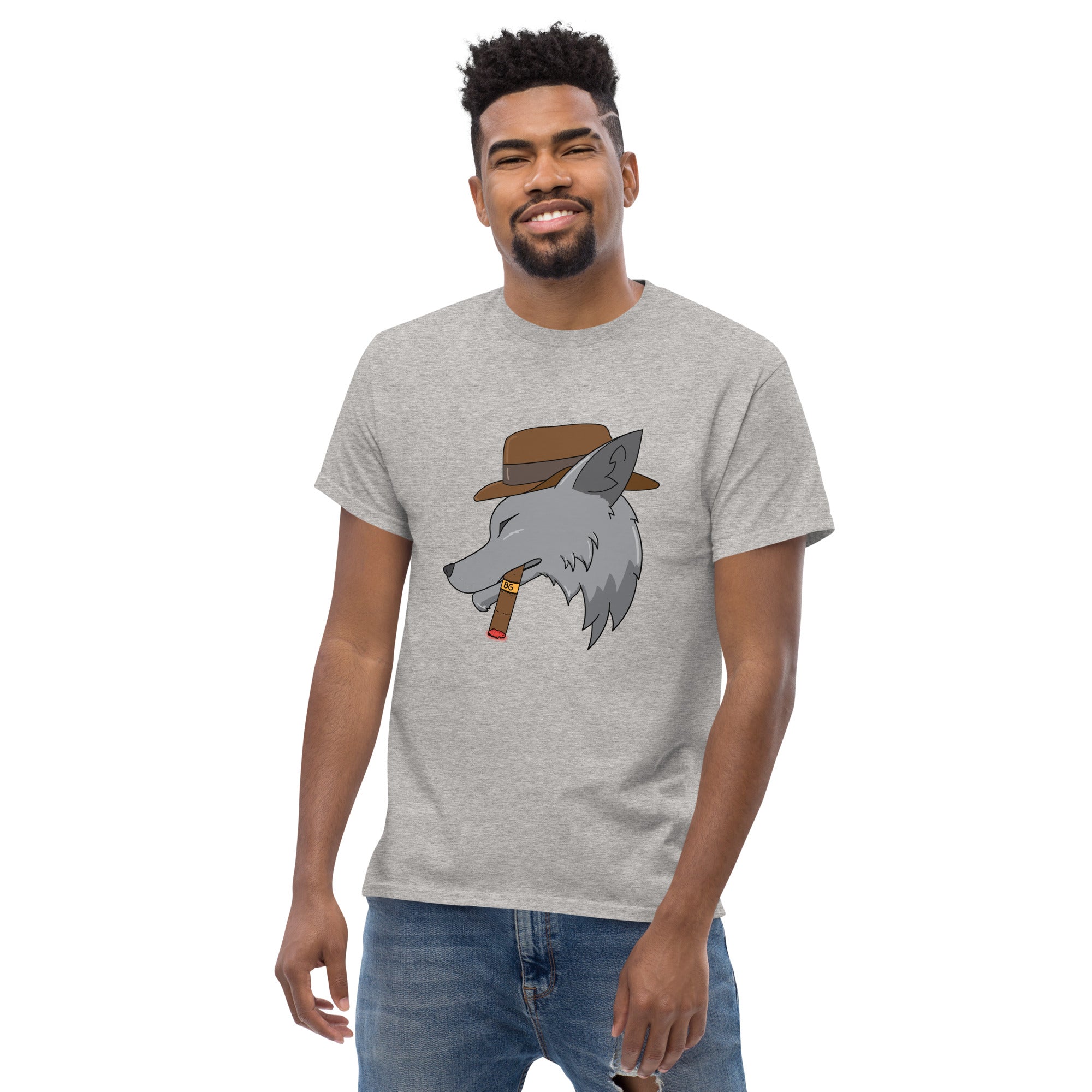 BURN GANG Wolf Men's classic tee