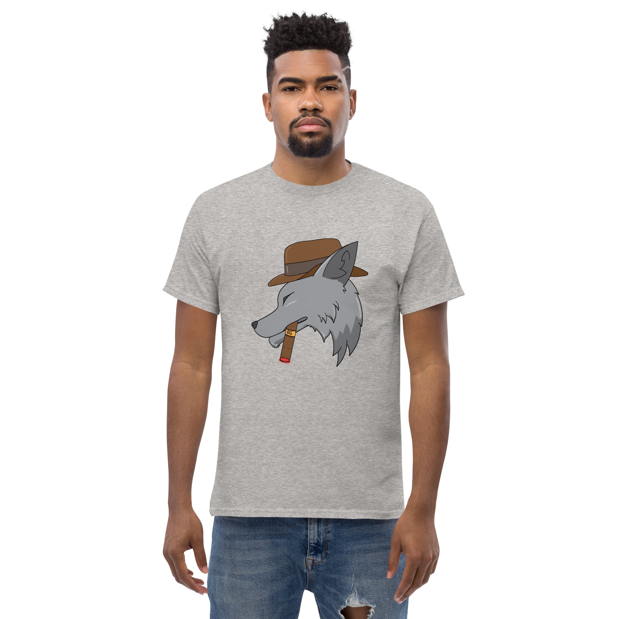 BURN GANG Wolf Men's classic tee